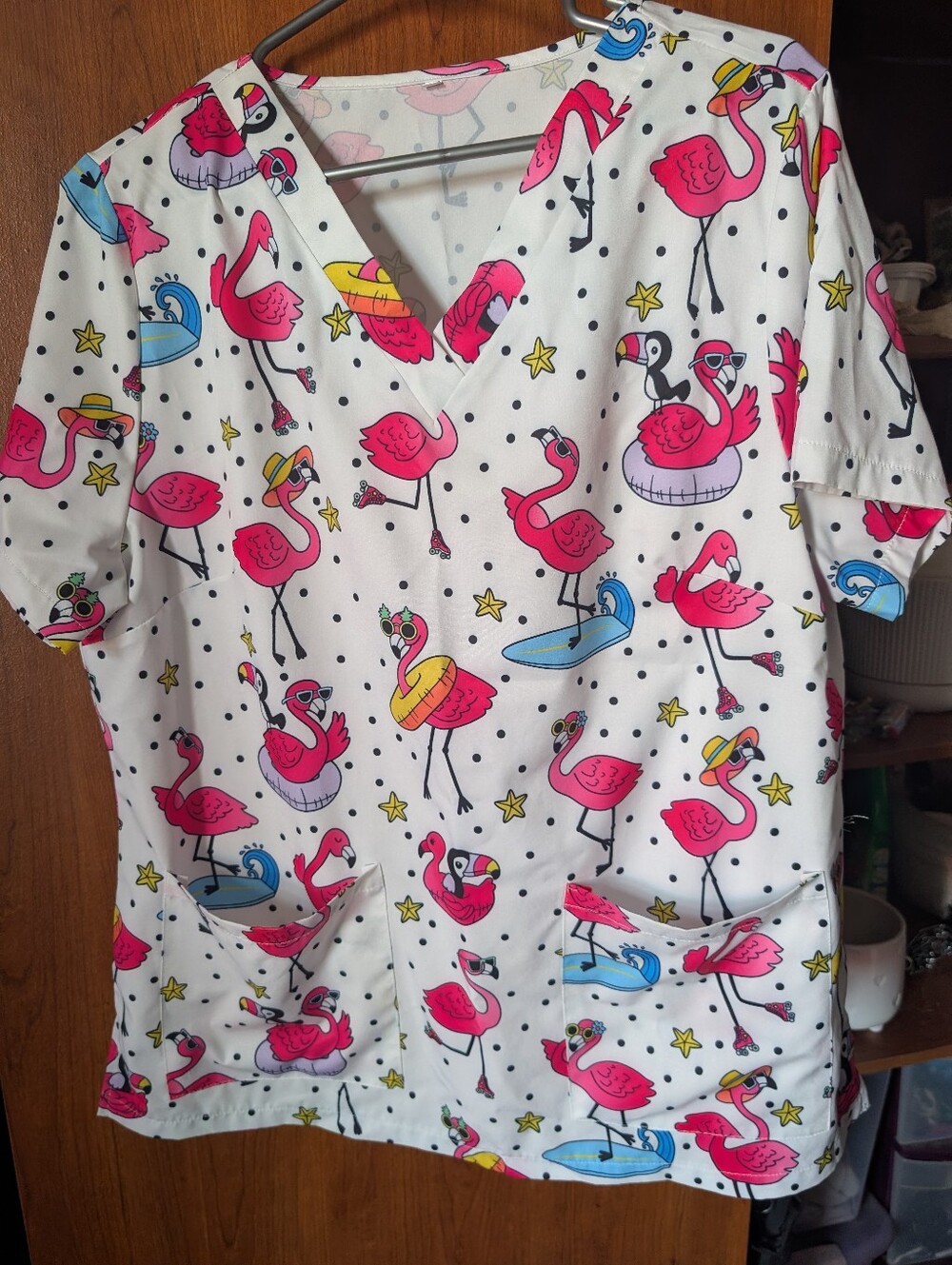 13 Scrub Tops XL/L